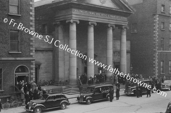 SFX CHURCH GARDINER STREET WITH FUNERAL